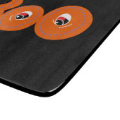 ねえブー私もタイポグラフィスケッチアート カッティングボード (角)