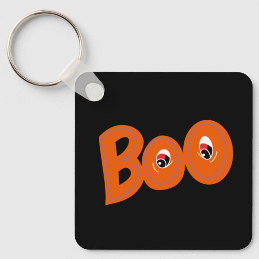 ねえブー私もタイポグラフィスケッチアート キーホルダー (正面)