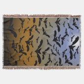 ねえブー私もタイポグラフィスケッチアート スローブランケット (正面)