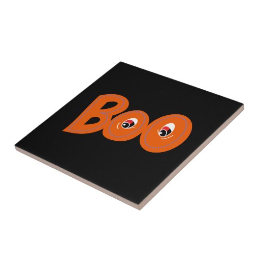 ねえブー私もタイポグラフィスケッチアート タイル (側面)