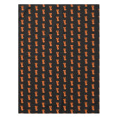 ねえブー私もタイポグラフィスケッチアート テーブルクロス (正面)