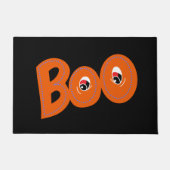 ねえブー私もタイポグラフィスケッチアート ドアマット (正面)