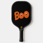 ねえブー私もタイポグラフィスケッチアート ピックルボールラケット (裏面)