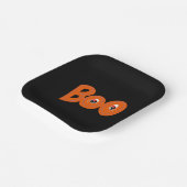 ねえブー私もタイポグラフィスケッチアート ペーパープレート (傾斜あり)