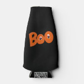 ねえブー私もタイポグラフィスケッチアート ボトルクーラー (正面)