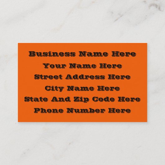 ねえブー私もタイポグラフィスケッチアート 名刺 (裏面)