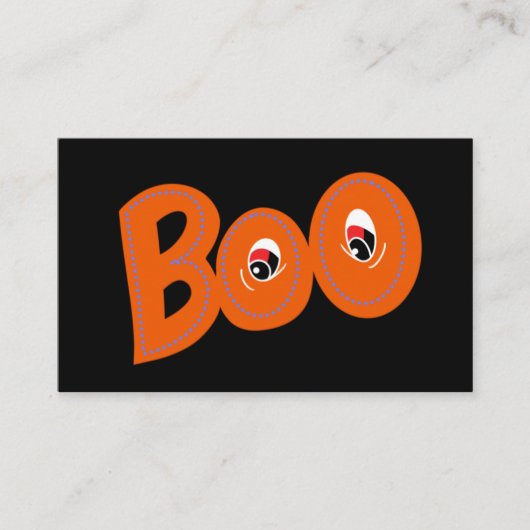 ねえブー私もタイポグラフィスケッチアート 名刺 (正面)