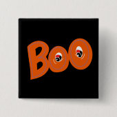 ねえブー私もタイポグラフィスケッチアート 缶バッジ (正面)