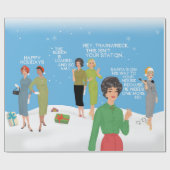 ねえ列車の難破船、これはあなたの駅ではない。 ラッピングペーパー (フラット)