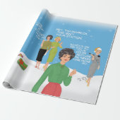 ねえ列車の難破船、これはあなたの駅ではない。 ラッピングペーパー (アンロールド)