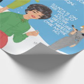 ねえ列車の難破船、これはあなたの駅ではない。 ラッピングペーパー (角)