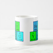 ねえ定期的なテーブルフレーズmag 2 コーヒーマグカップ (中央)