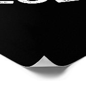 ねえ接着ルックインおもしろいラブプンダーク ポスター (角)