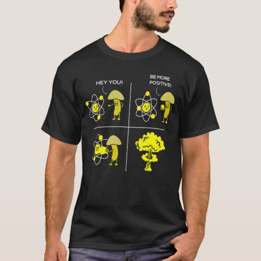ねえ物理Pun Scientific T前向きの方が良い Tシャツ (正面)