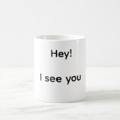 ねえ、あなたを見てるよ  コーヒーマグカップ (中央)