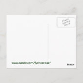 ねぎ/ねぎ緑はがき ポストカード (裏面)