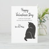 ねこからのバレンタインカード シーズンカード (スタンド正面)