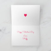 ねこからのバレンタイン カード (内部)