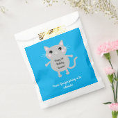 ねこかわいい子猫キッズバースデーパーティーテーマ フェイバーバッグ (封をした状態)