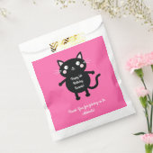 ねこかわいい子猫キッズバースデーパーティーテーマ フェイバーバッグ (封をした状態)