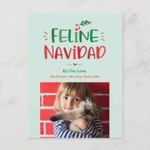 ねこたちのクリスマス ペット クリスマス ホリデー ポストカード
