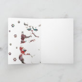 ねこちゃんの肉球 オールオケージョンカード サンキューカード (内部)