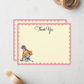 ねこちゃんの誕生日  |   フラットな感謝カード ノートカード (正面/裏面インサイチュ)