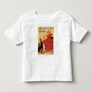 ねことヴィンゲアン・ミルク・ガール トドラーTシャツ