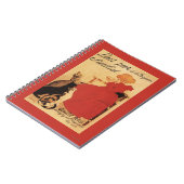 ねことヴィンゲアン・ミルク・ガール ノートブック (左側)