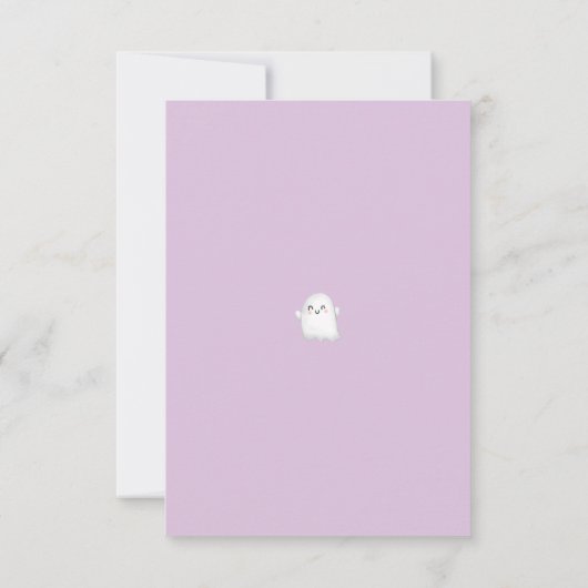 ねこにぴったり ハロウィンお誕生日おめでとう サンキューカード (裏面)