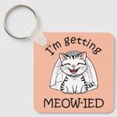 ねこに夢中！ キーホルダー (正面)