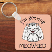 ねこに夢中！ キーホルダー (正面)