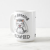 ねこに夢中！ コーヒーマグカップ (正面左)
