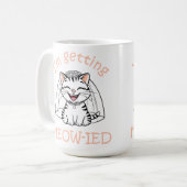 ねこに夢中！ コーヒーマグカップ (正面左)