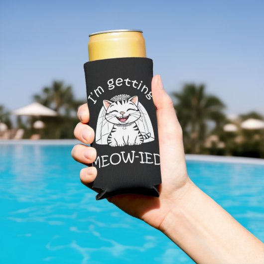 ねこに夢中！ スリム缶クーラー (インサイチュ プール)