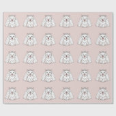 ねこに夢中！ ラッピングペーパー (フラット)