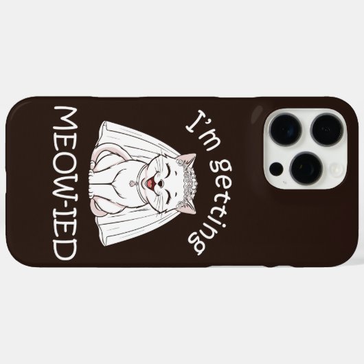 ねこに夢中！ Case-Mate iPhoneケース (裏面 (横))