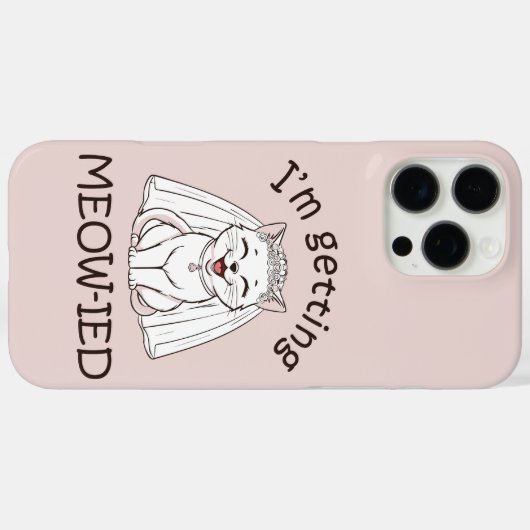 ねこに夢中！ Case-Mate iPhoneケース (裏面 (横))