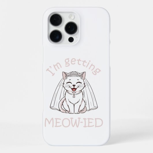 ねこに夢中！ iPhoneケース (裏面)