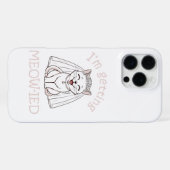 ねこに夢中！ iPhoneケース (裏面横)