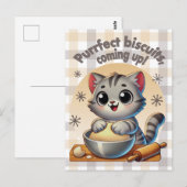 ねこねきパン登場！ ポストカード (正面/裏面)