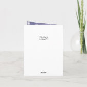 ねこねこウィンタースノーねこ雪だるまホリデーカード シーズンカード (裏面)