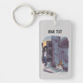 ねこねこキーチェーン キーホルダー (正面)