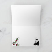 ねこねこクリスマス カード (内部)