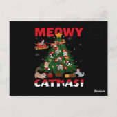 ねこねこクリスマス ポストカード (裏面)