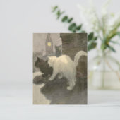 ねこの本 : ある夜 ポストカード (スタンド正面)