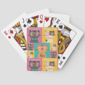 ねこはミームと言おもしろいう トランプ (裏面)