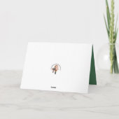 ねこやん（メリー）クリスマス　プレゼントと一緒にキュートな猫 シーズンカード (裏面)