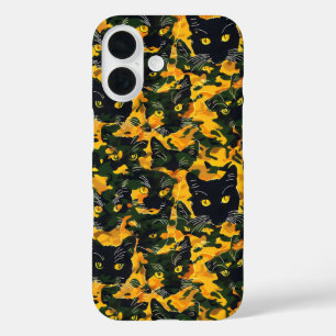 ねこオレンジ色 iPhone 16ケース