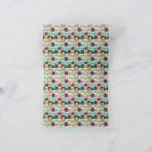 ねこギフト | かわいいねこパターン サンキューカード (内部)